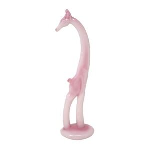 HCA Fenton Rosalene Pink Heisey Giraffe Figurine Animal Limited Edition 386/450